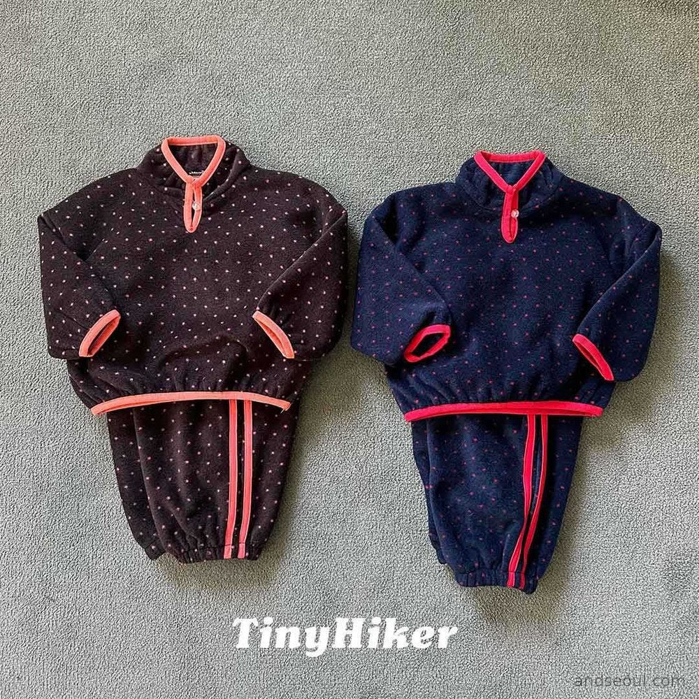 Tiny Hiker｜プティドット フリースパンツ【取り寄せ】