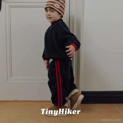 Tiny Hiker｜プティドット フリースパンツ【取り寄せ】