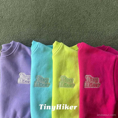 Tiny Hiker｜タイニー刺繍スウェット【取り寄せ】