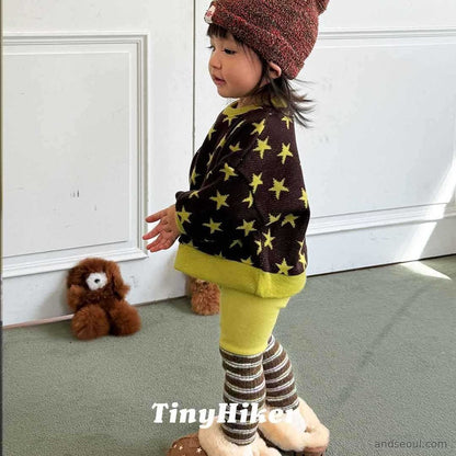 Tiny Hiker｜ユニークミックス レギンス【取り寄せ】