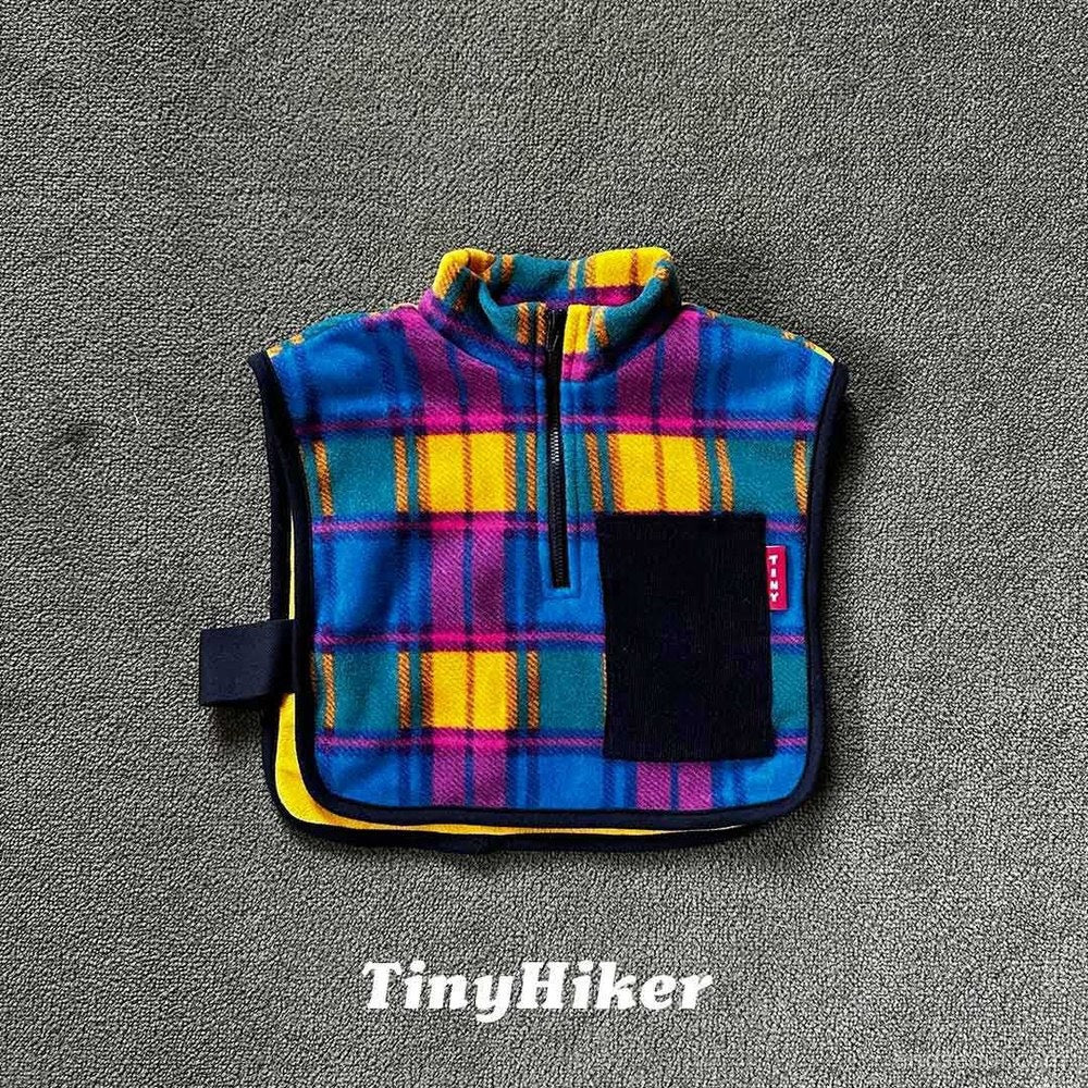 Tiny Hiker｜シャルポシ チェックベスト【取り寄せ】