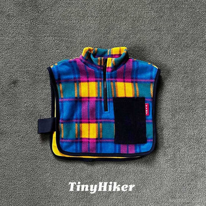 Tiny Hiker｜シャルポシ チェックベスト【取り寄せ】