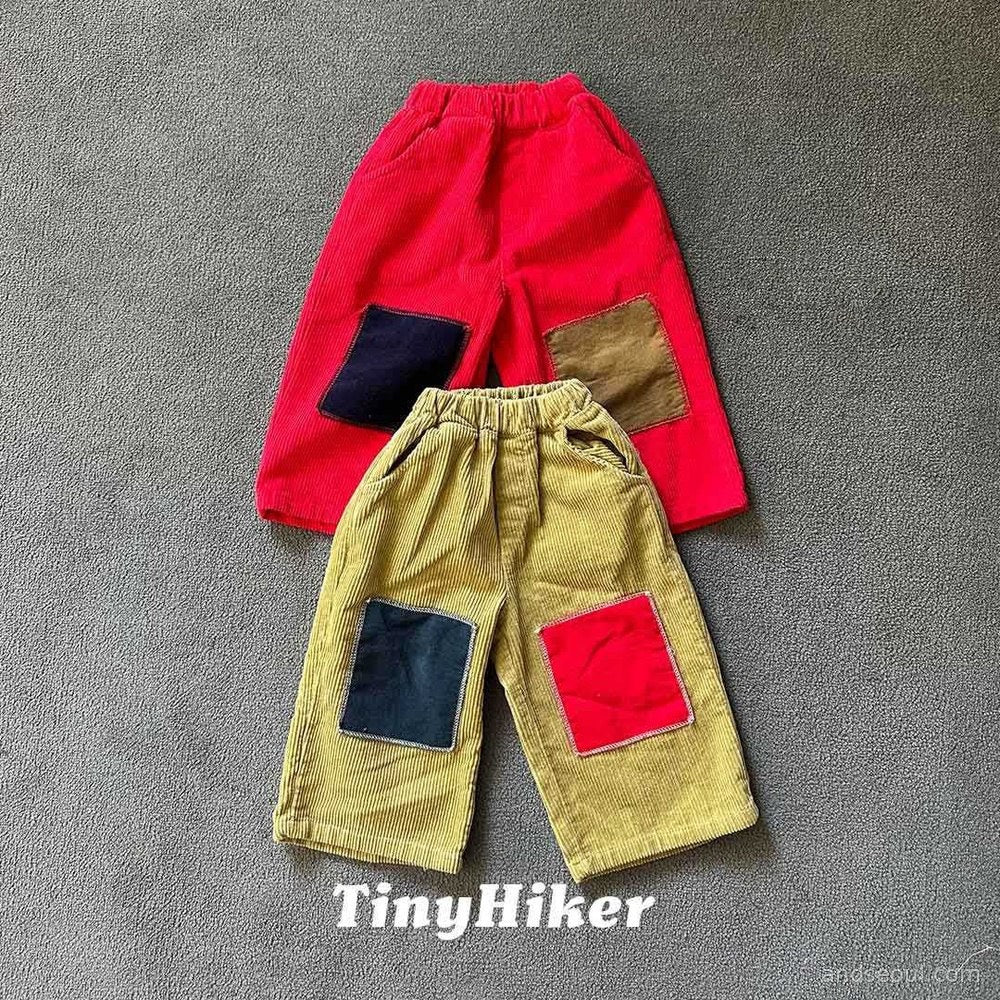 Tiny Hiker｜パッチ コーデュロイパンツ【取り寄せ】