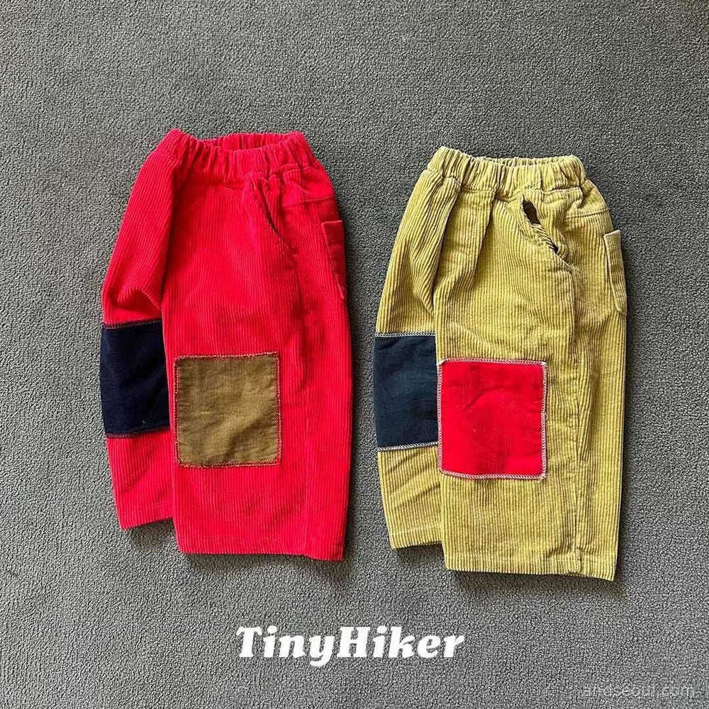 Tiny Hiker｜パッチ コーデュロイパンツ【取り寄せ】