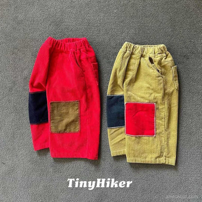 Tiny Hiker｜パッチ コーデュロイパンツ【取り寄せ】