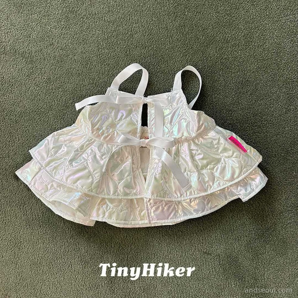 Tiny Hiker｜シャイニング キルティングノースリーブ【取り寄せ】