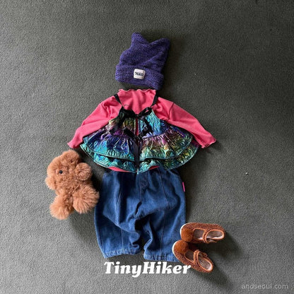 Tiny Hiker｜シャイニング キルティングノースリーブ【取り寄せ】