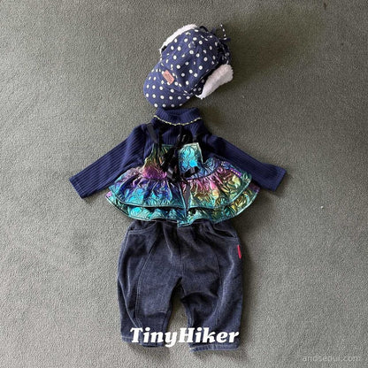 Tiny Hiker｜シャイニング キルティングノースリーブ【取り寄せ】