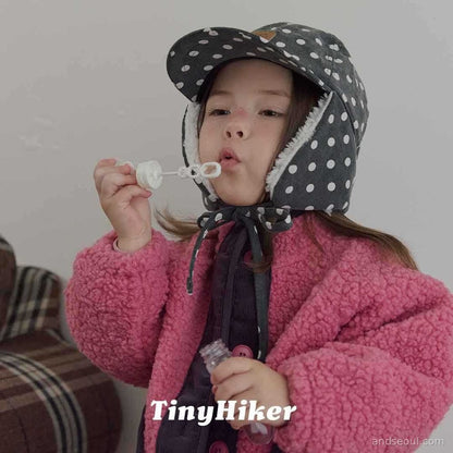 Tiny Hiker｜ドット イヤーフラップキャップ【取り寄せ】