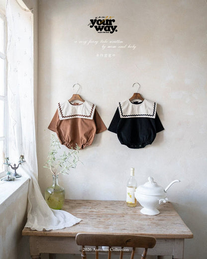 Sailor Collar Romper｜セーラーカラーロンパース