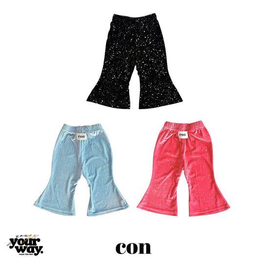 CON Speckle Flare Pants｜スペックルフレアパンツ