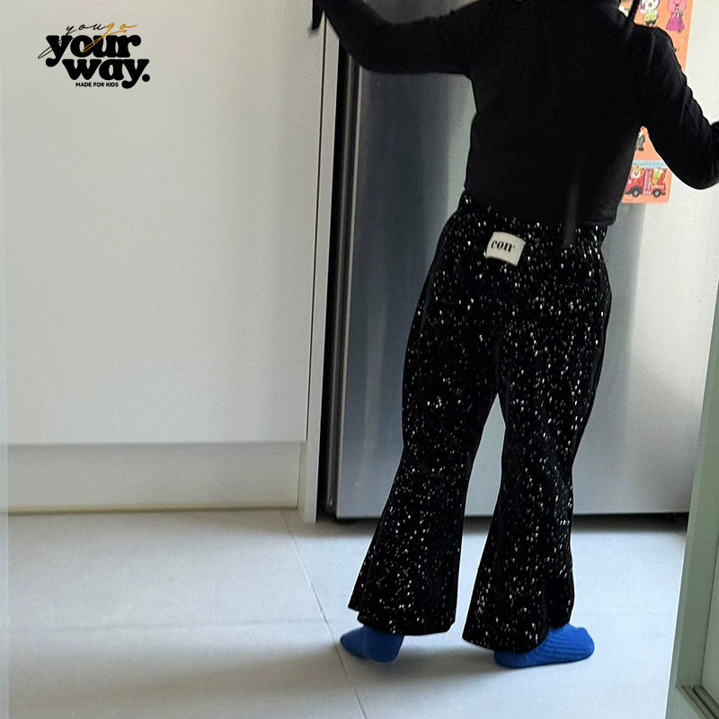 CON Speckle Flare Pants｜スペックルフレアパンツ