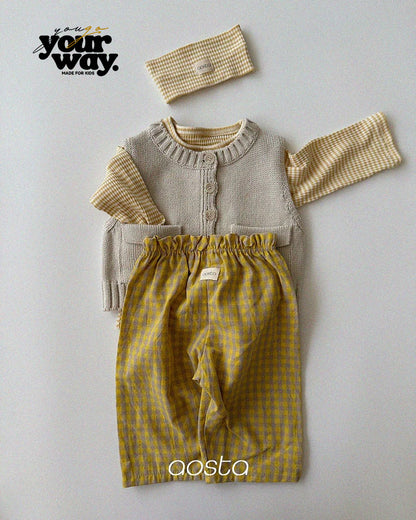 Stripe Button Top｜ストライプボタントップ