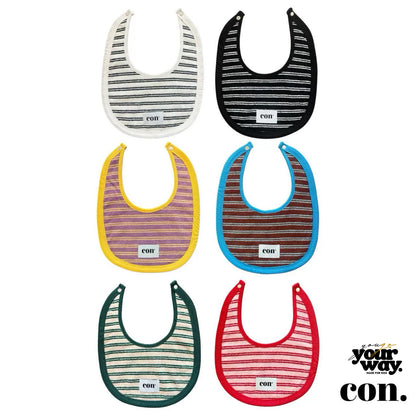 CON Stripe Color Bib｜ストライプカラースタイ