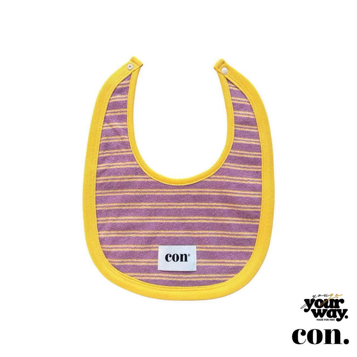 CON Stripe Color Bib｜ストライプカラースタイ