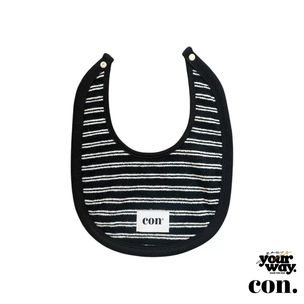CON Stripe Color Bib｜ストライプカラースタイ