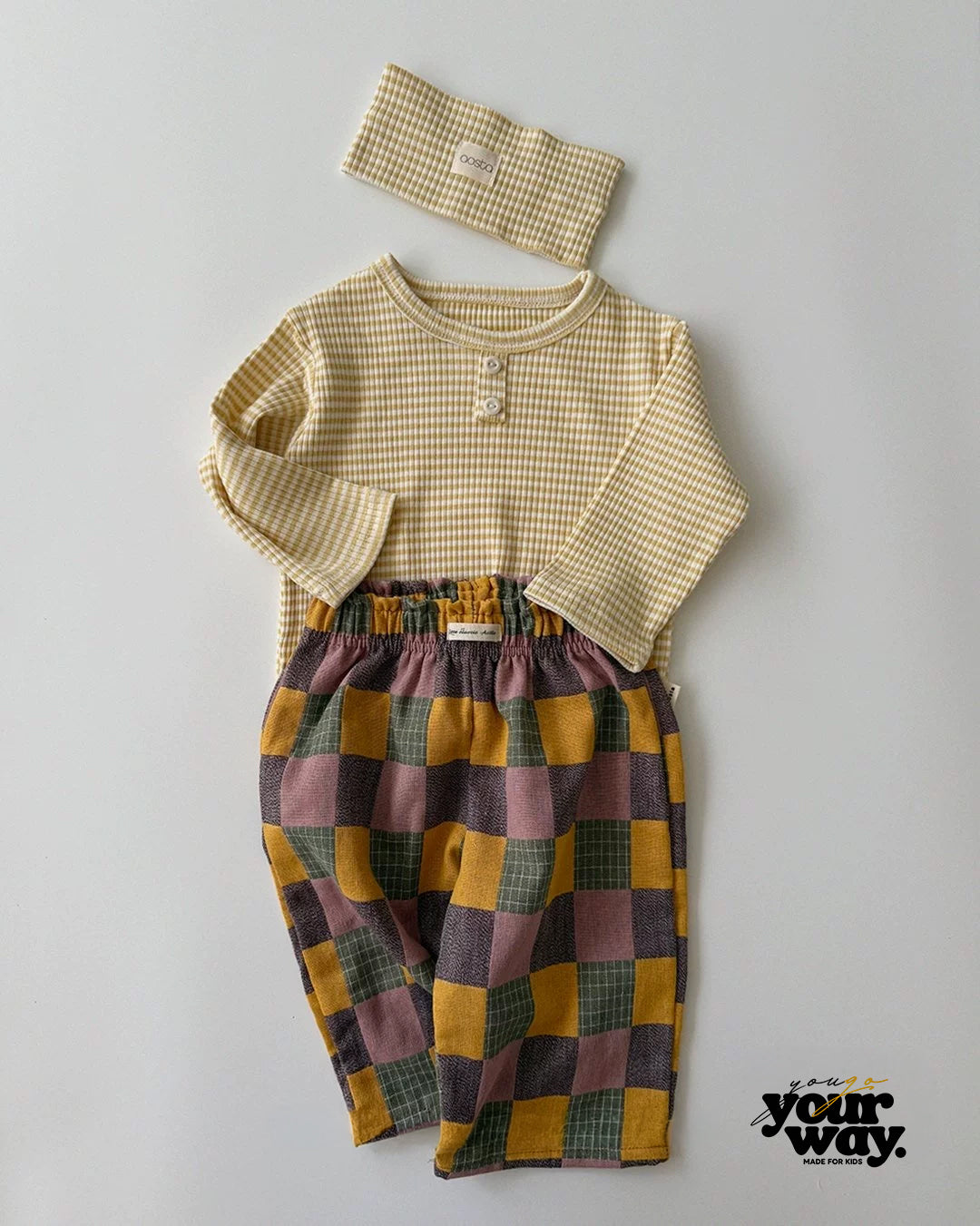 Striped Rib Headband｜ストライプリブヘッドバンド