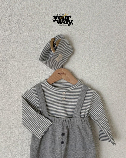 Striped Rib Headband｜ストライプリブヘッドバンド