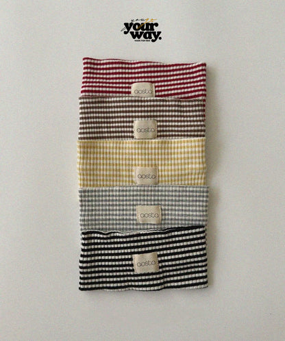 Striped Rib Headband｜ストライプリブヘッドバンド