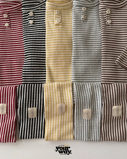Striped Rib Headband｜ストライプリブヘッドバンド