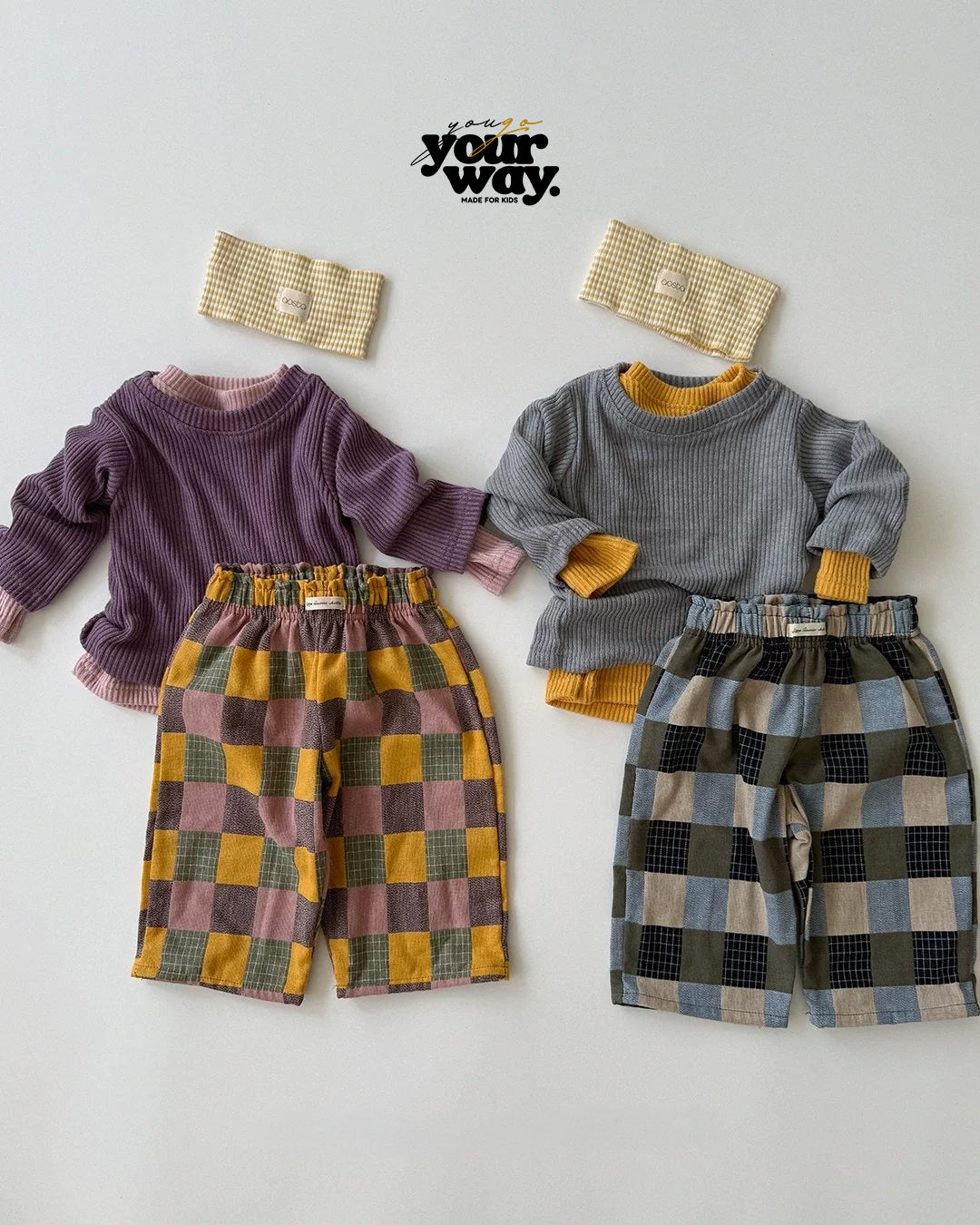 Striped Rib Headband｜ストライプリブヘッドバンド