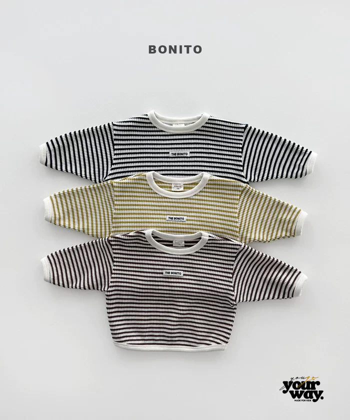 BONITO Stripe Rib Set｜ストライプリブセットアップ