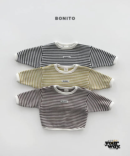 BONITO Stripe Rib Set｜ストライプリブセットアップ