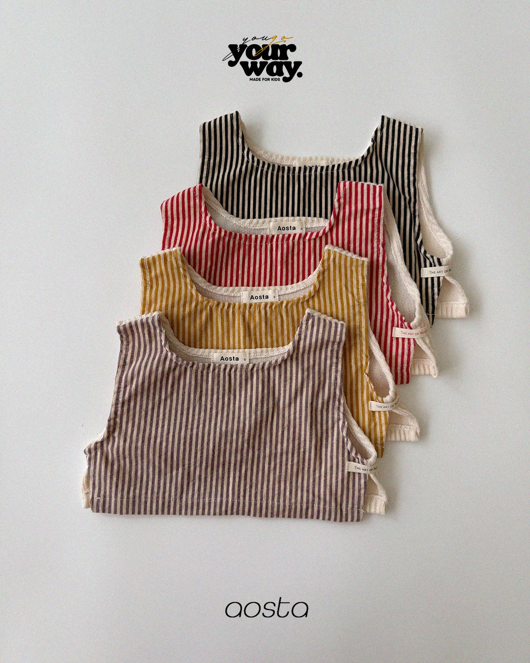 Striped Layered Vest｜ストライプレイヤードベスト