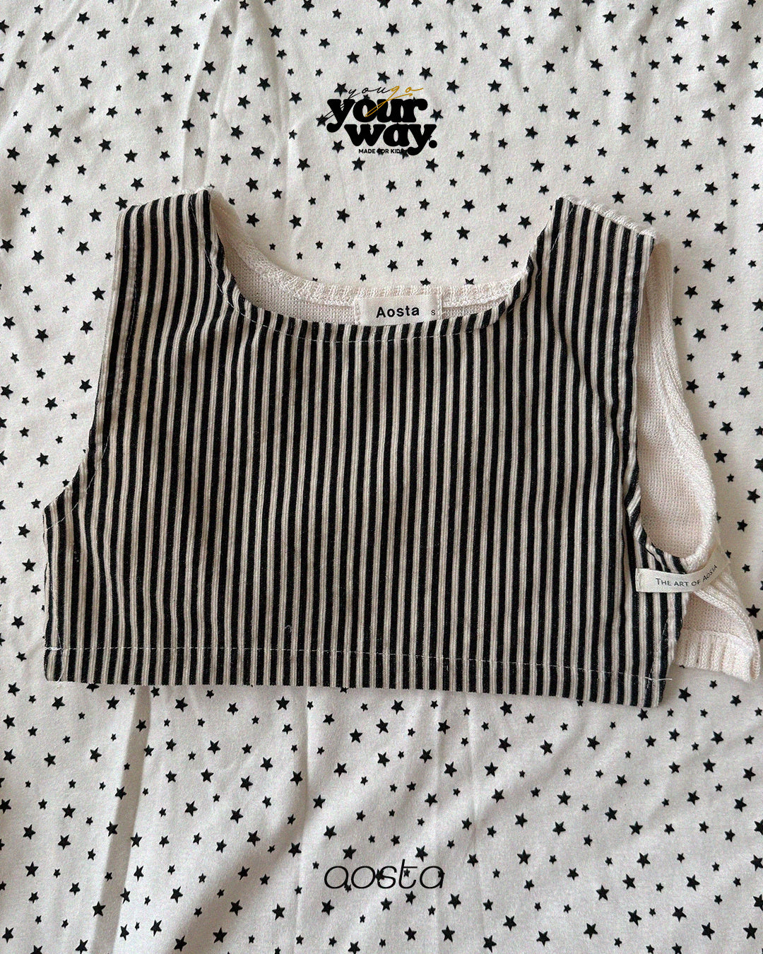 Striped Layered Vest｜ストライプレイヤードベスト