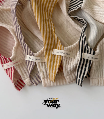 Striped Layered Vest｜ストライプレイヤードベスト