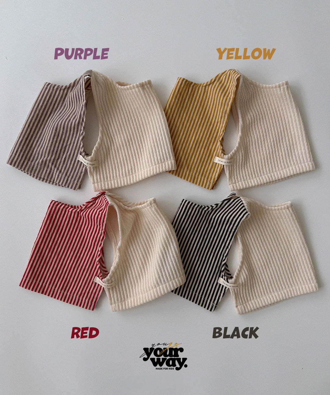 Striped Layered Vest｜ストライプレイヤードベスト