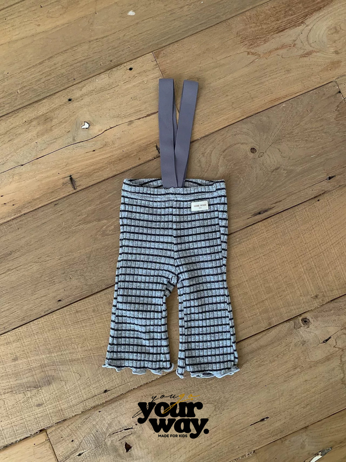 Suspender Rib Pants｜サスペンダーリブパンツ