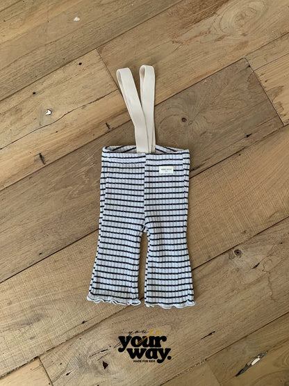 Suspender Rib Pants｜サスペンダーリブパンツ