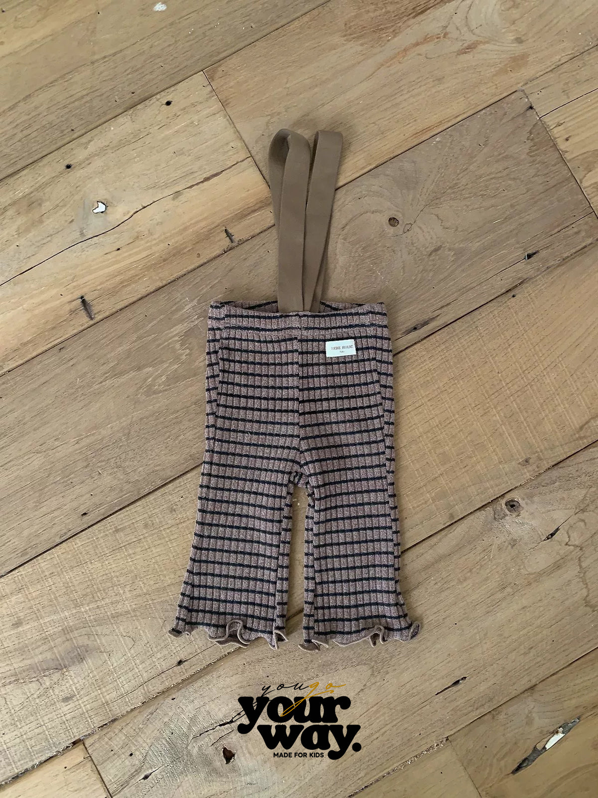 Suspender Rib Pants｜サスペンダーリブパンツ