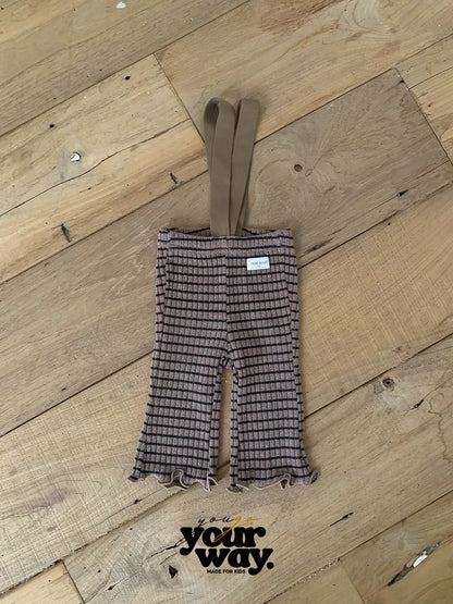 Suspender Rib Pants｜サスペンダーリブパンツ