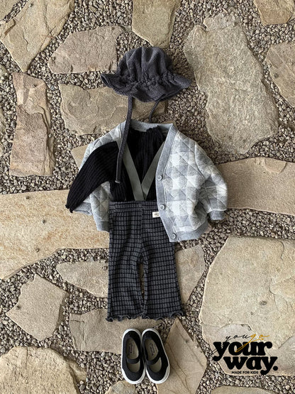 Suspender Rib Pants｜サスペンダーリブパンツ