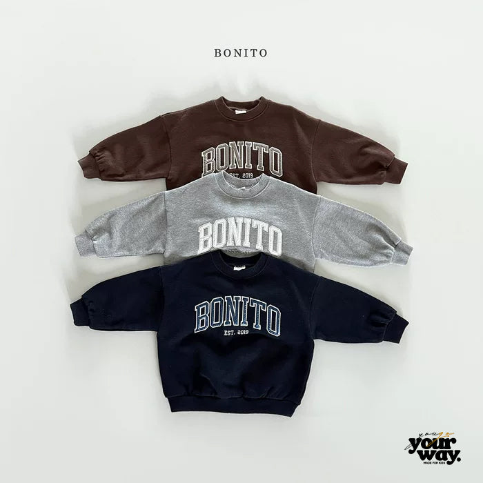 BONITO Varsity Logo Sweatshirt｜バーシティロゴスウェット