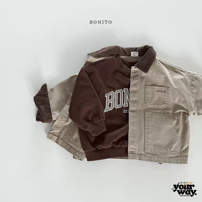 BONITO Varsity Logo Sweatshirt｜バーシティロゴスウェット