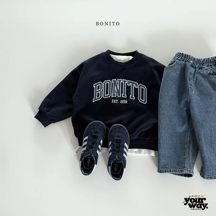 BONITO Varsity Logo Sweatshirt｜バーシティロゴスウェット
