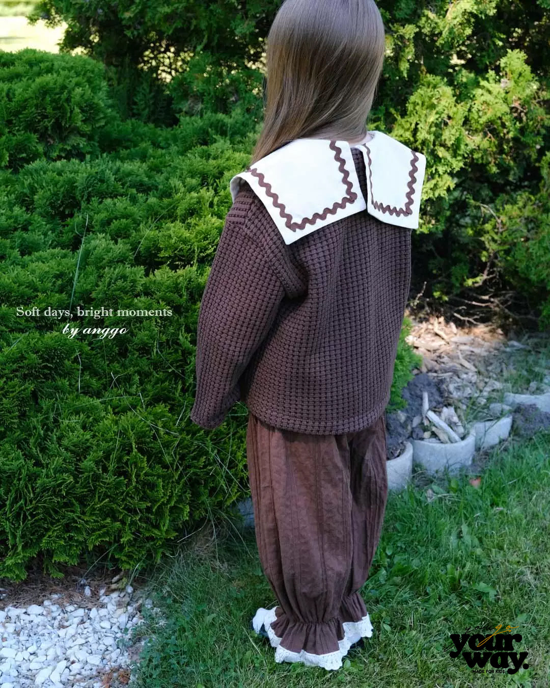 Wave Collar Top｜ウェーブカラートップス
