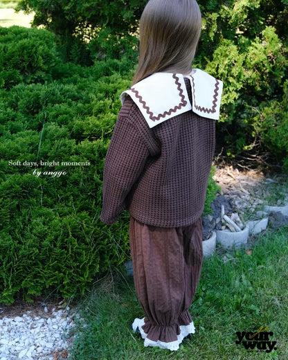 Wave Collar Top｜ウェーブカラートップス