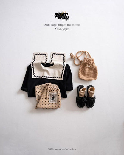 Wave Collar Top｜ウェーブカラートップス