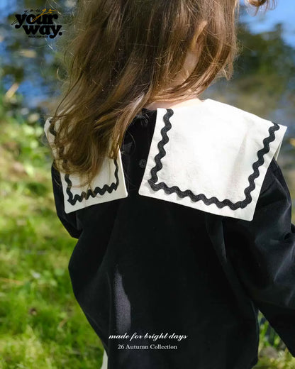Wave Collar Top｜ウェーブカラートップス
