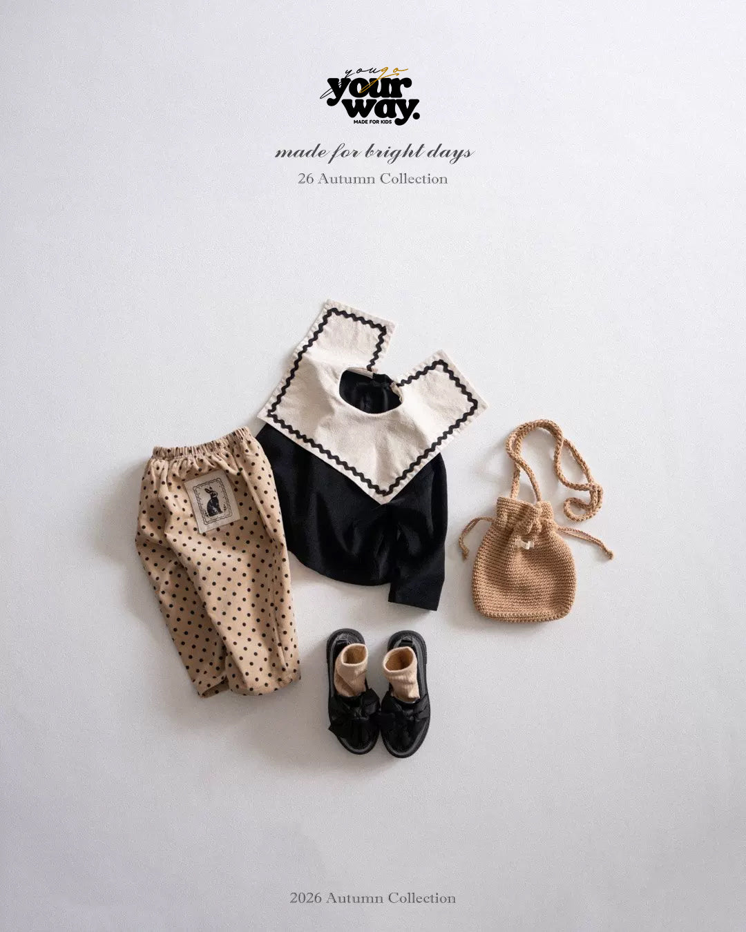 Wave Collar Top｜ウェーブカラートップス