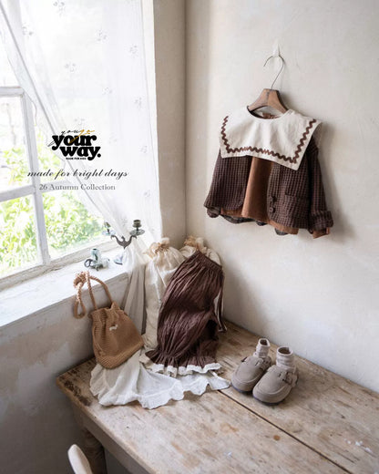 Wave Collar Top｜ウェーブカラートップス