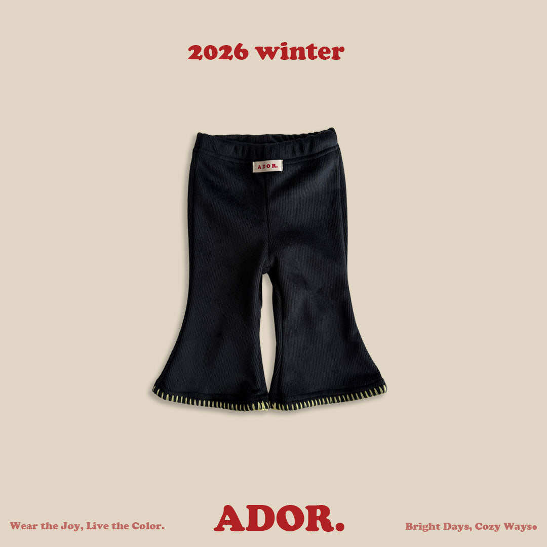 Ador.｜メロウブーツカットパンツ【取り寄せ】