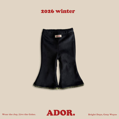 Ador.｜メロウブーツカットパンツ【取り寄せ】