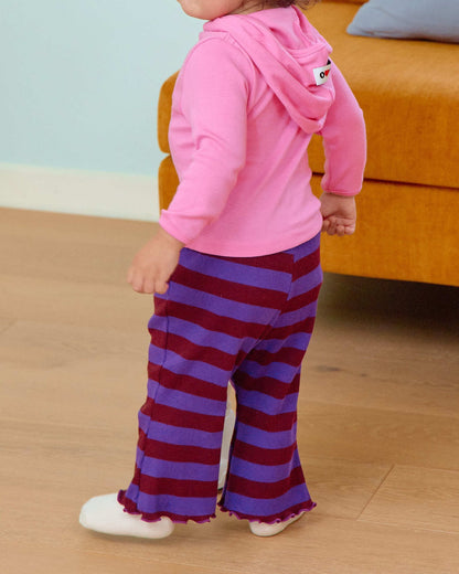 OOTTBEBE Striped Frill Pants｜ボーダーフリルパンツ