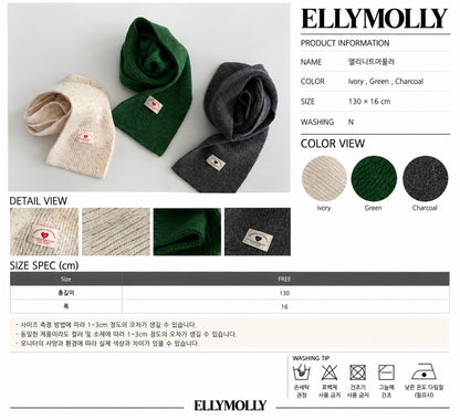 ELLY MOLLY｜エリニットマフラー【予約商品】