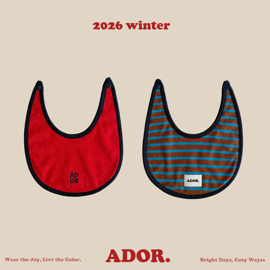 Ador.｜リバーシブルテリービブ【取り寄せ】